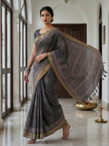 MIMOSA Saree Saree — pose 5 styling detail