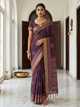 MIMOSA Saree Saree — front view on mannequin