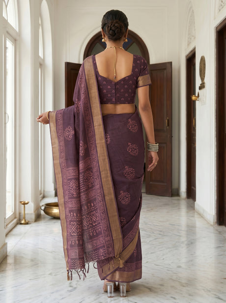MIMOSA Saree Saree — pose 2 styling detail