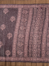 MIMOSA Saree Saree — pallu and zari work detail