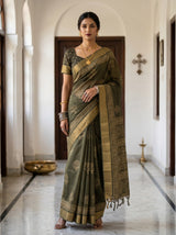 MIMOSA Saree Saree — front view on mannequin