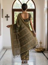 MIMOSA Saree Saree — pose 2 styling detail