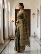 MIMOSA Saree Saree — pose 3 styling detail