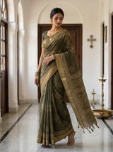 MIMOSA Saree Saree — pose 9 styling detail