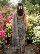 MIMOSA Saree Saree — pose 2 styling detail