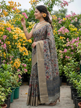 MIMOSA Saree Saree — pose 3 styling detail