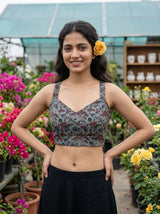MIMOSA Saree Saree — blouse close-up