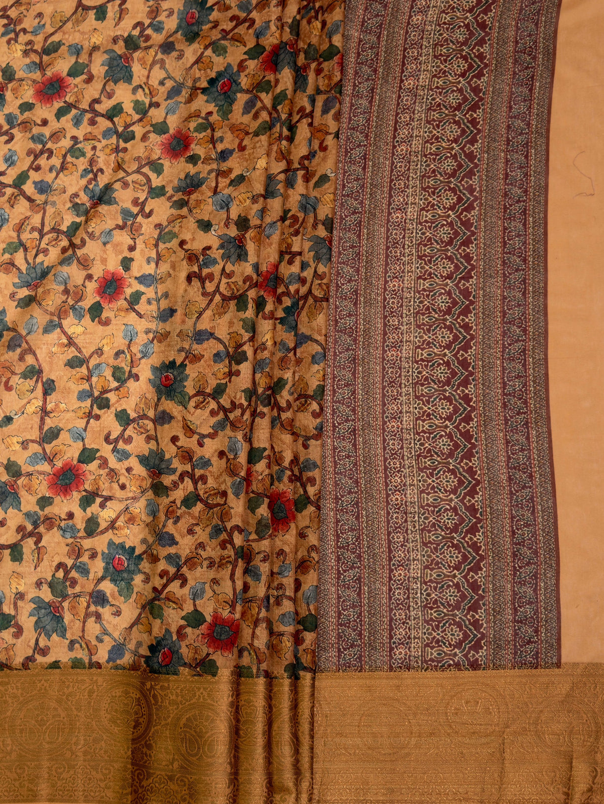MIMOSA Saree Saree — pallu and zari work detail