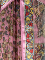 MIMOSA Pink Saree Saree — fleets shot full lifestyle