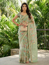 MIMOSA Saree Saree — pose 4 styling detail
