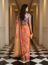 MIMOSA Saree Saree — pose 2 styling detail