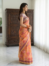 MIMOSA Saree Saree — pose 3 styling detail
