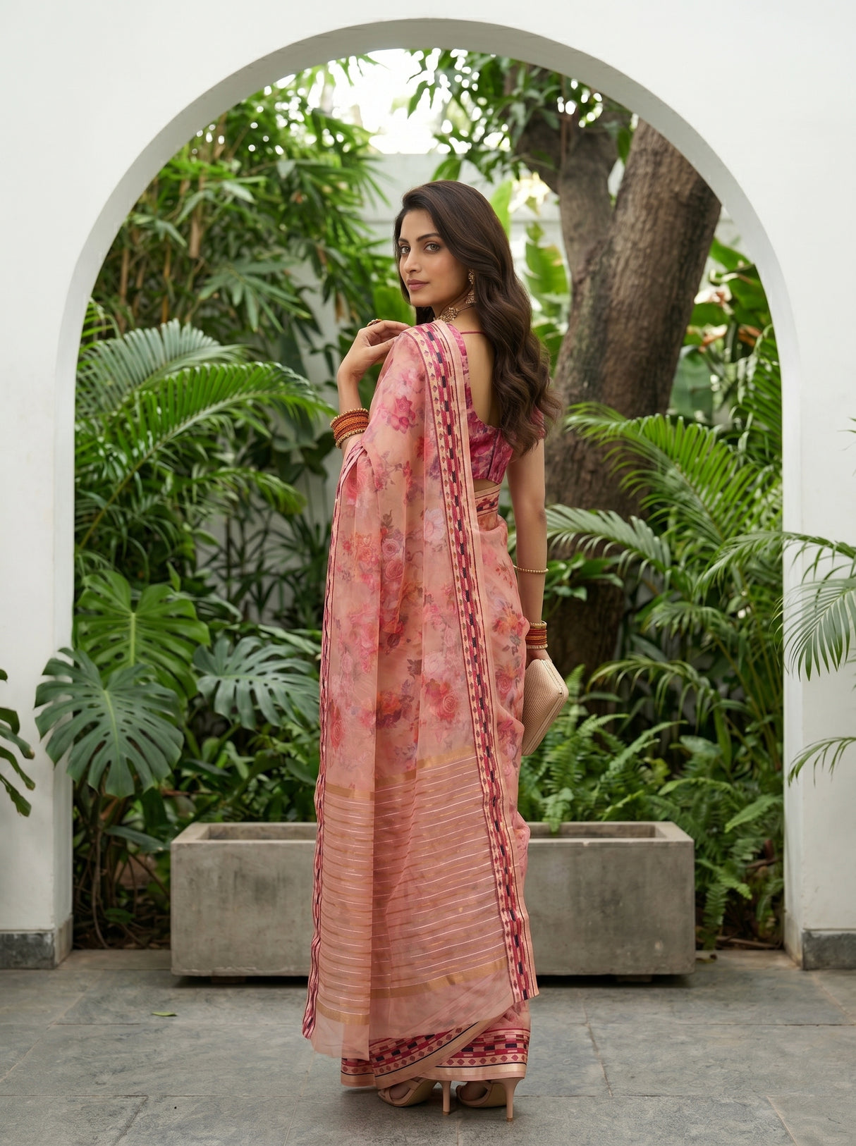MIMOSA Saree Saree — pose 7 styling detail