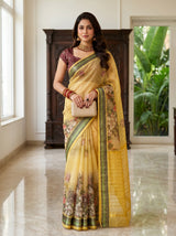 MIMOSA Saree Saree — front view on mannequin