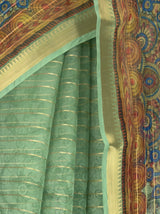MIMOSA Olive Saree Saree — fleets shot full lifestyle