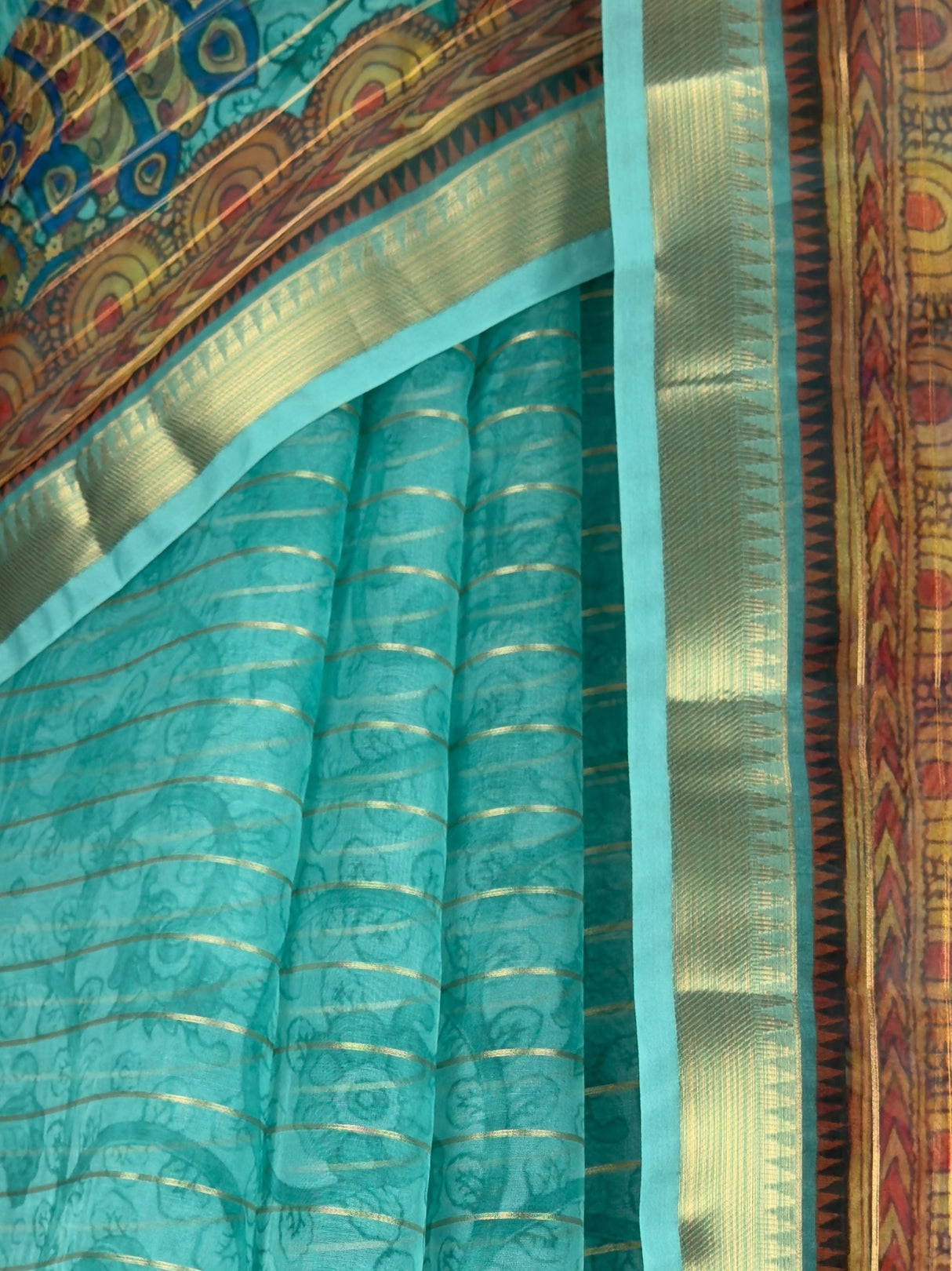 MIMOSA Rama Saree Saree — fleets shot full lifestyle