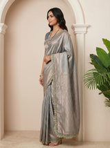 MIMOSA Ananda Saree Saree — pose 3 styling detail