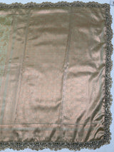 MIMOSA Pista Saree Saree — pallu and zari work detail