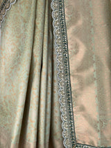 MIMOSA Pista Kanjivaram Art Silk Saree — fleets shot full lifestyle