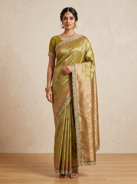 MIMOSA Saree Saree — front view on mannequin