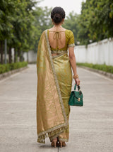 MIMOSA Saree Saree — pose 2 styling detail