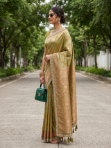 MIMOSA Saree Saree — pose 3 styling detail