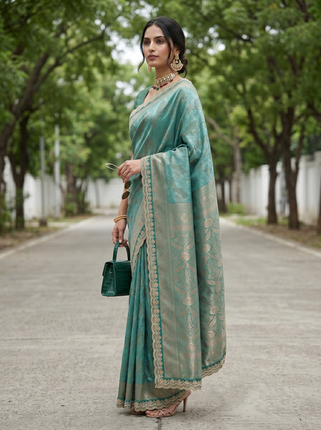 MIMOSA Saree Saree — pose 3 styling detail