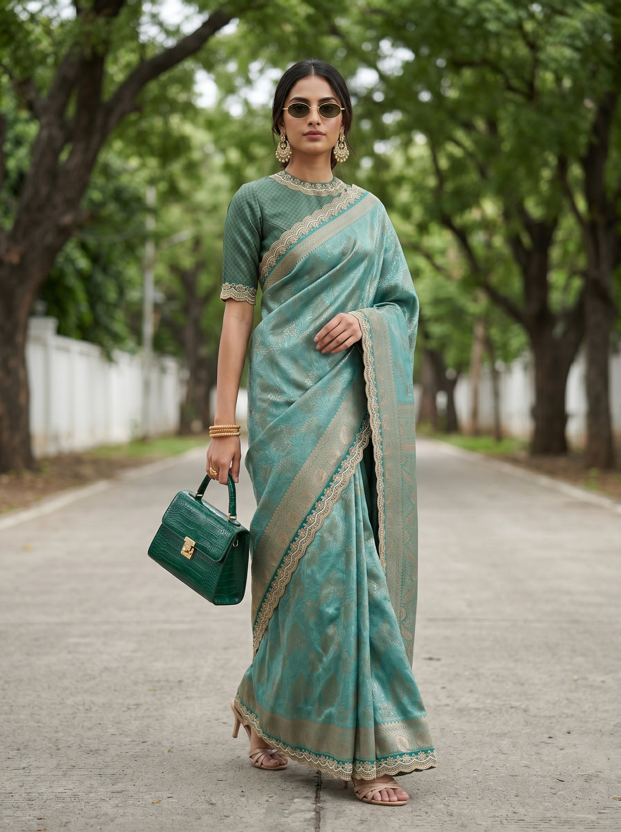 MIMOSA Saree Saree — pose 7 styling detail