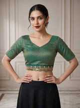 MIMOSA Saree Saree — blouse close-up