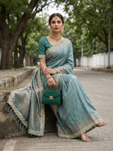 MIMOSA Saree Saree — pose 9 styling detail