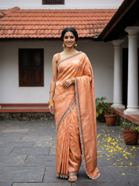 MIMOSA Saree Saree — front view on mannequin