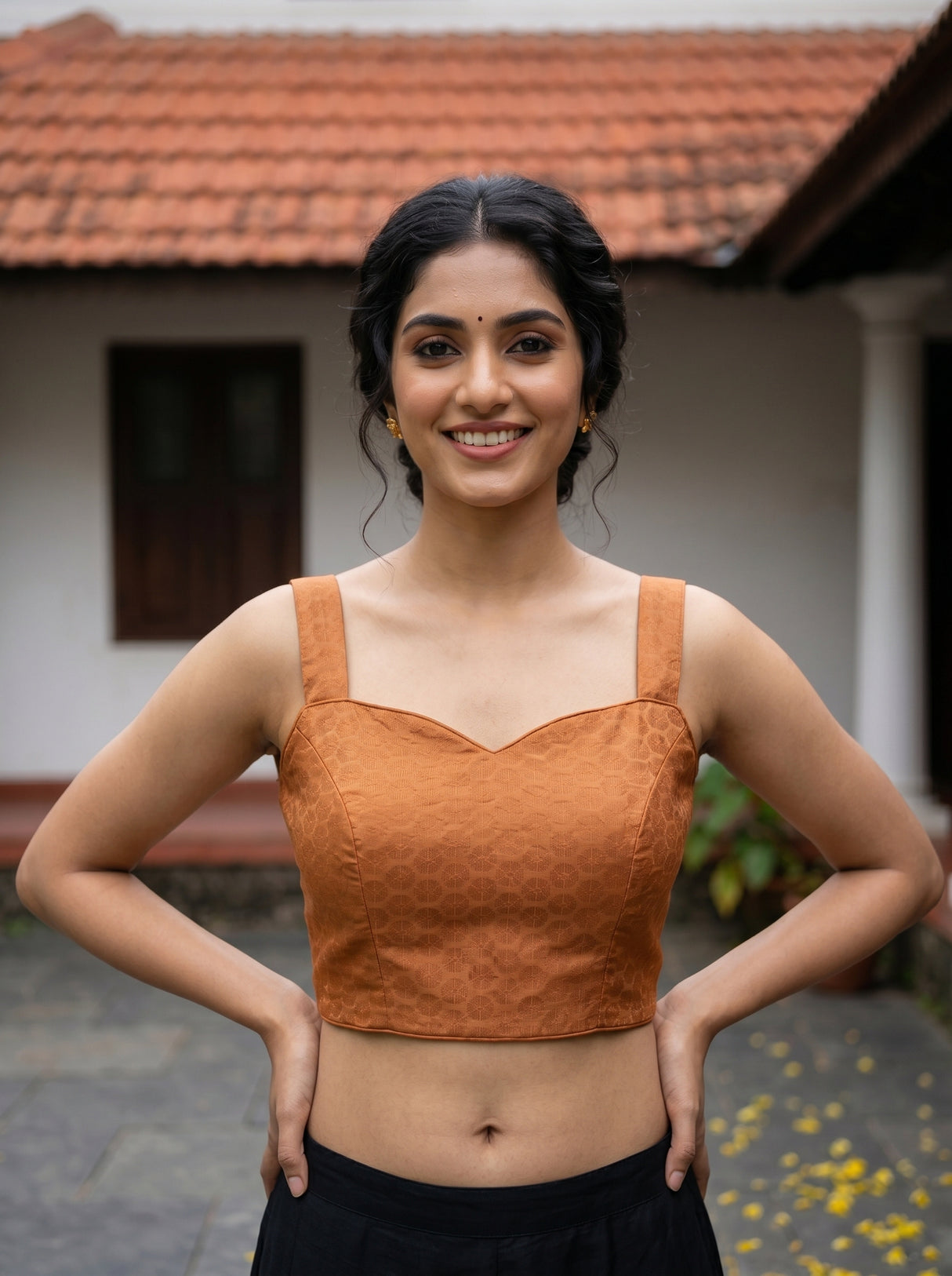 MIMOSA Saree Saree — blouse close-up