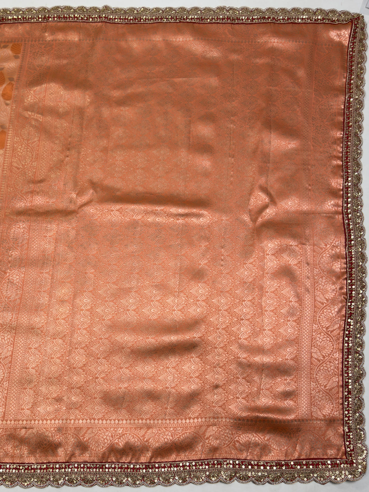 MIMOSA Saree Saree — pallu and zari work detail