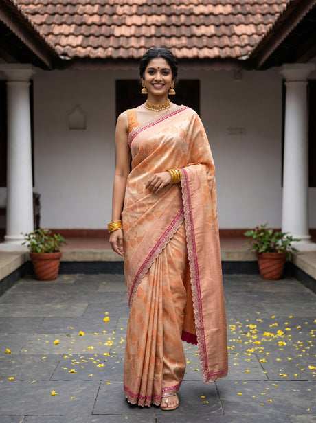 MIMOSA Saree Saree — front view on mannequin