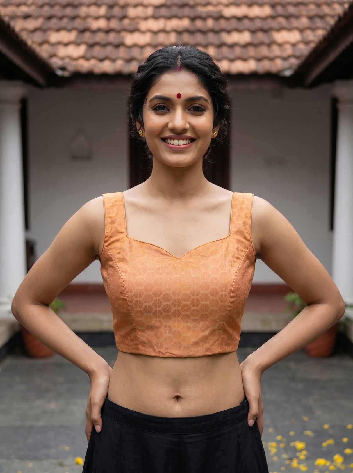 MIMOSA Saree Saree — blouse close-up