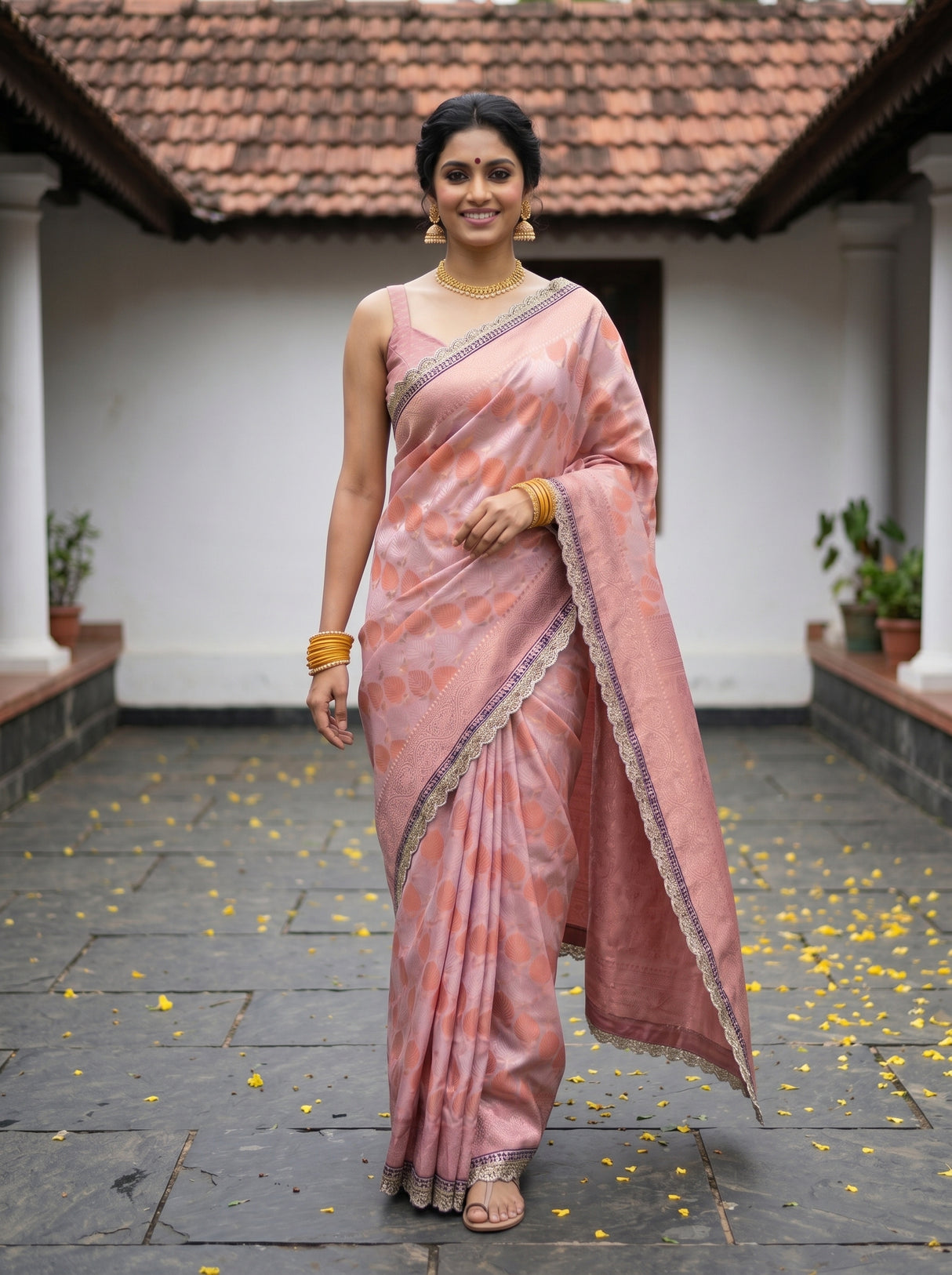 MIMOSA Saree Saree — pose 6 styling detail