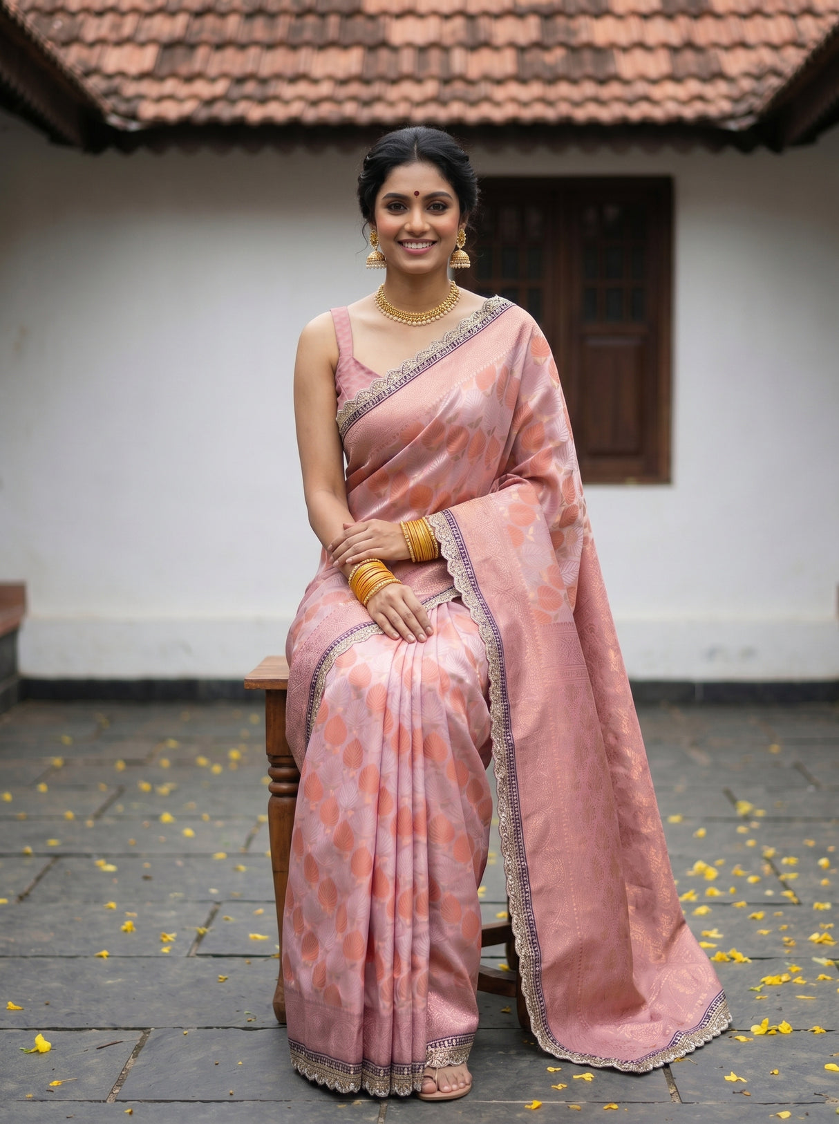 MIMOSA Saree Saree — pose 8 styling detail