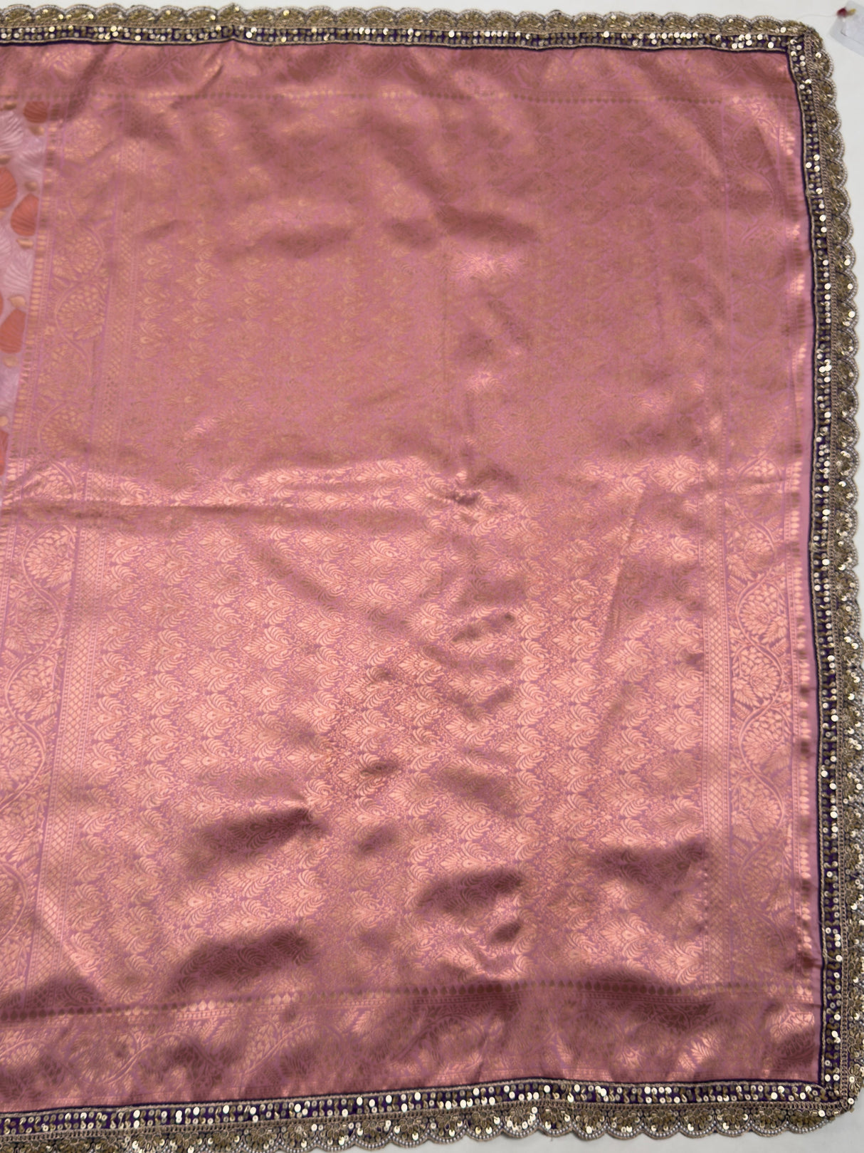 MIMOSA Saree Saree — pallu and zari work detail