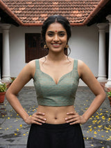 MIMOSA Saree Saree — blouse close-up