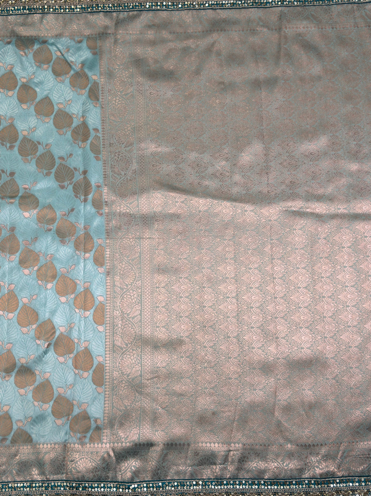 MIMOSA Saree Saree — pallu and zari work detail