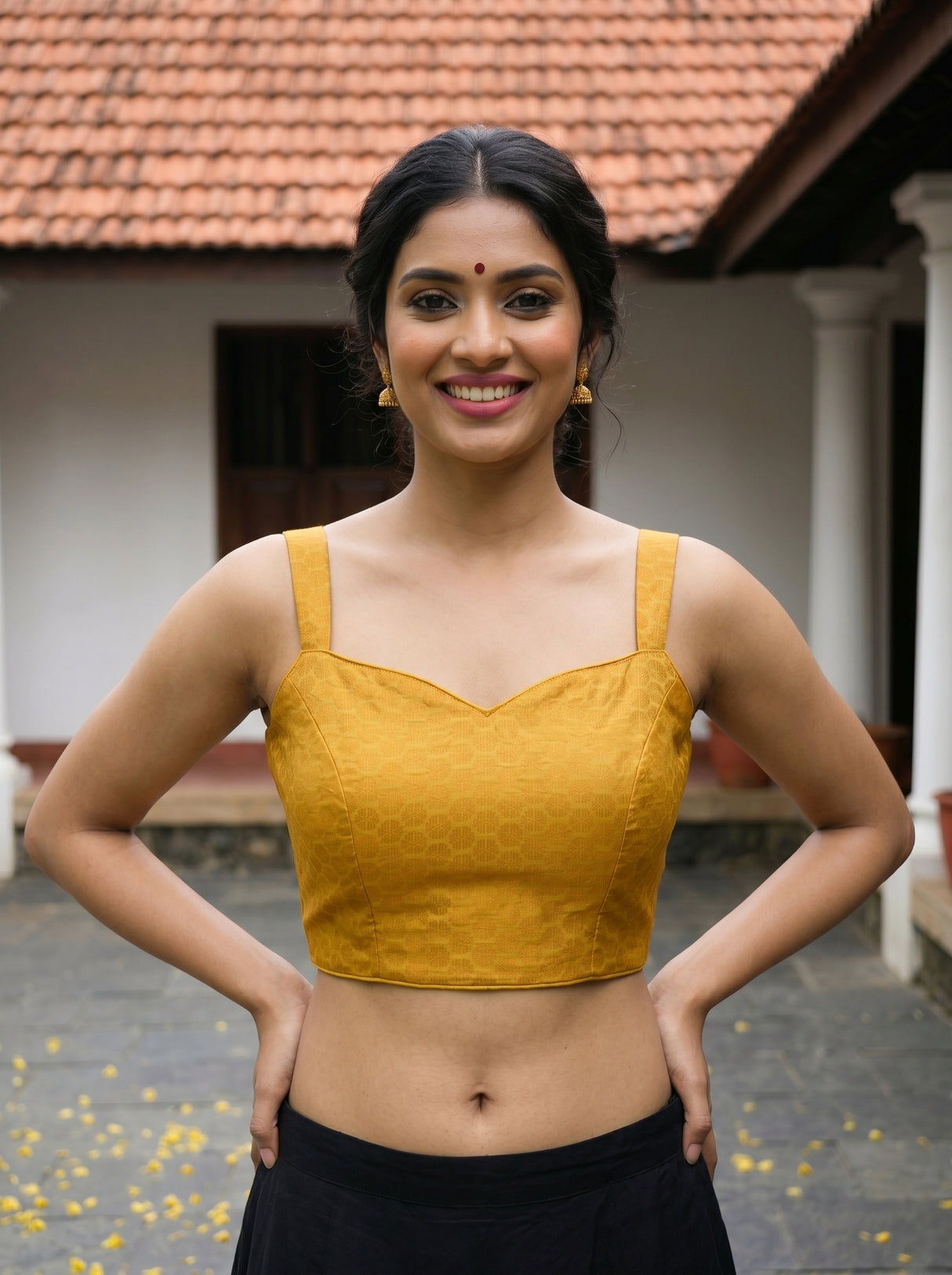 MIMOSA Saree Saree — blouse close-up