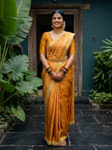MIMOSA Saree Saree — front view on mannequin