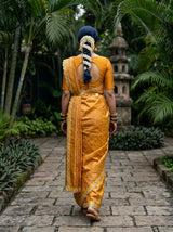 MIMOSA Saree Saree — pose 2 styling detail