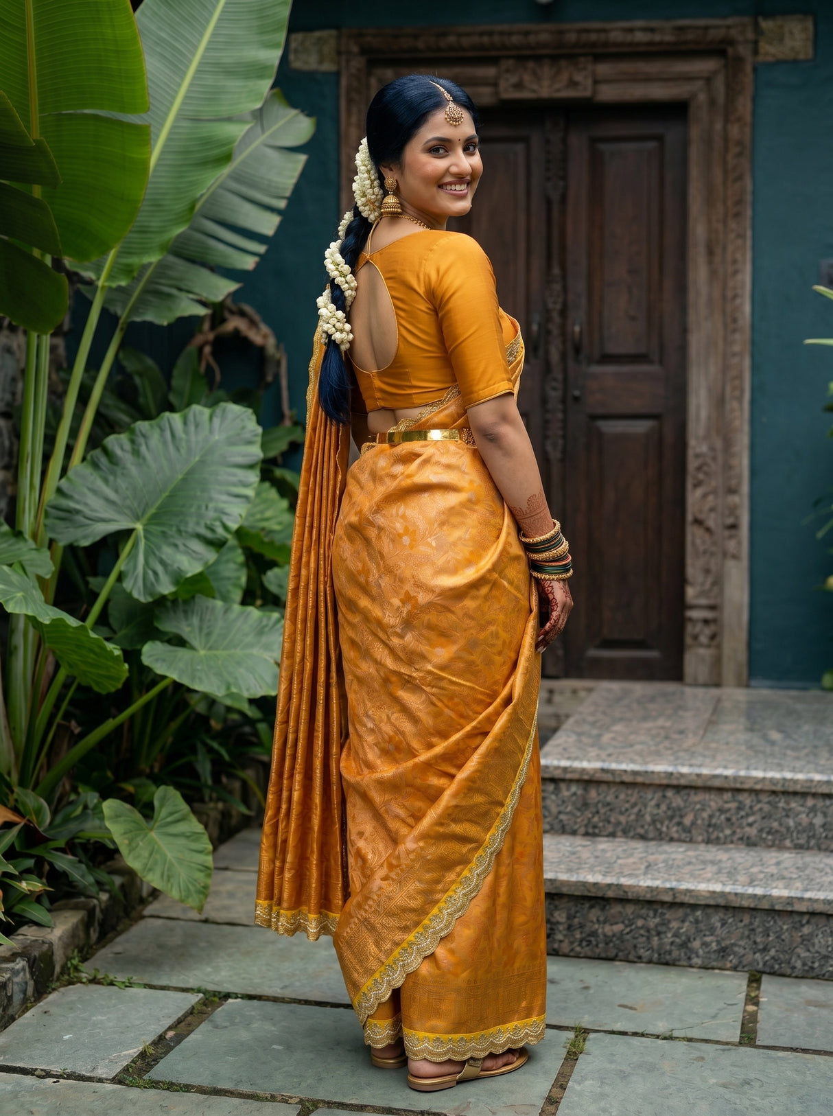 MIMOSA Saree Saree — pose 7 styling detail