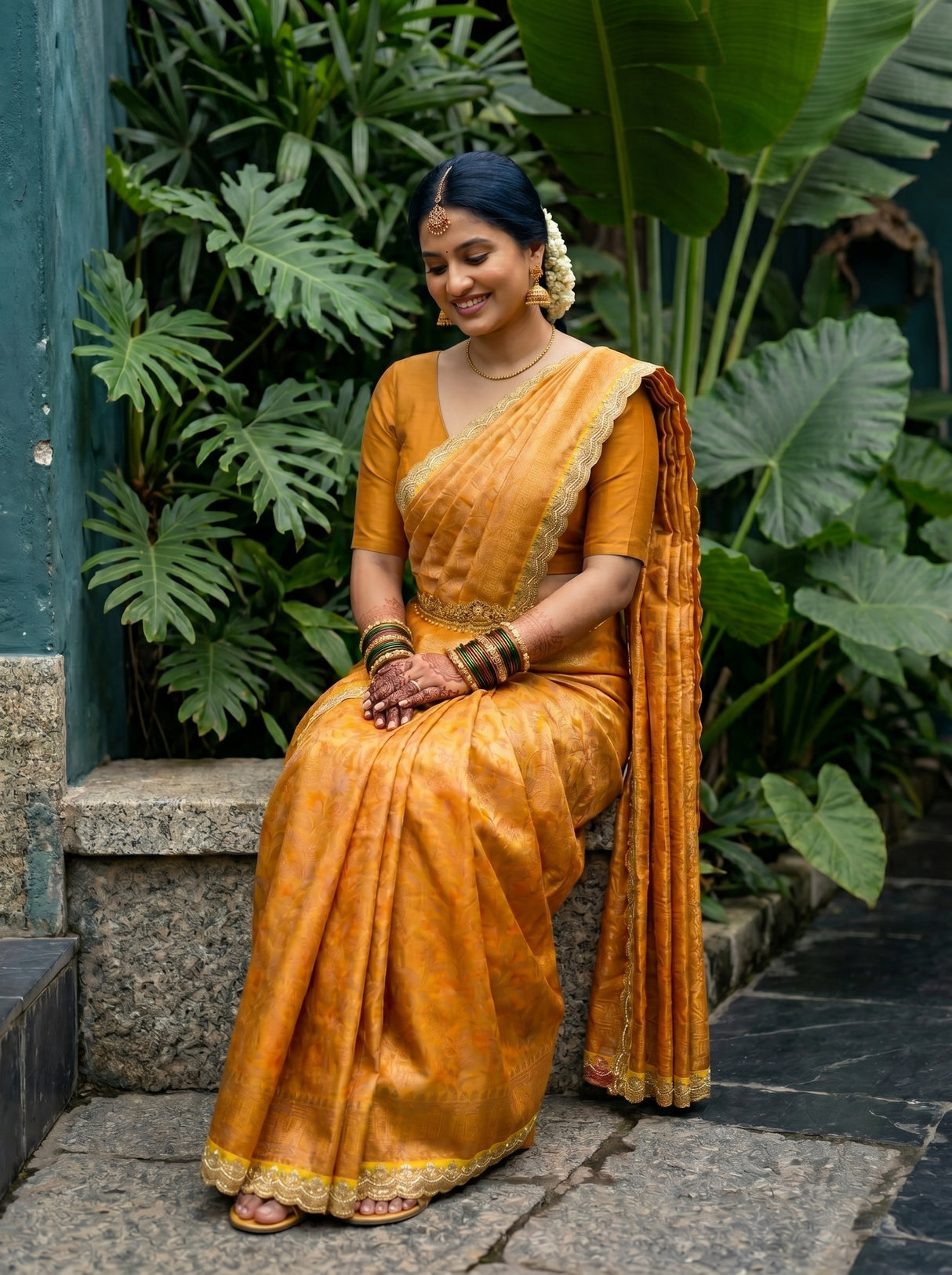 MIMOSA Saree Saree — pose 8 styling detail