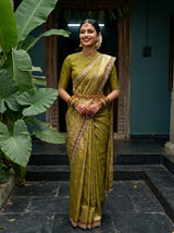 MIMOSA Saree Saree — front view on mannequin
