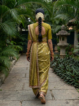MIMOSA Saree Saree — pose 2 styling detail
