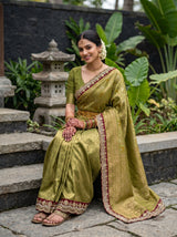 MIMOSA Saree Saree — pose 8 styling detail