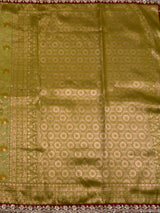 MIMOSA Saree Saree — pallu and zari work detail