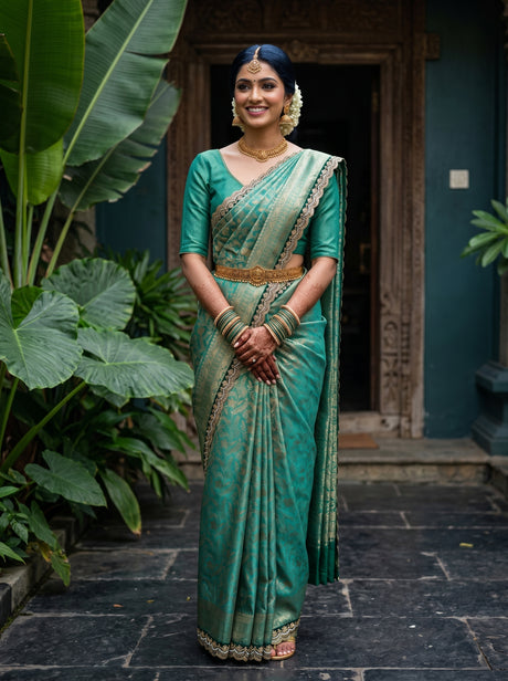 MIMOSA Saree Saree — front view on mannequin
